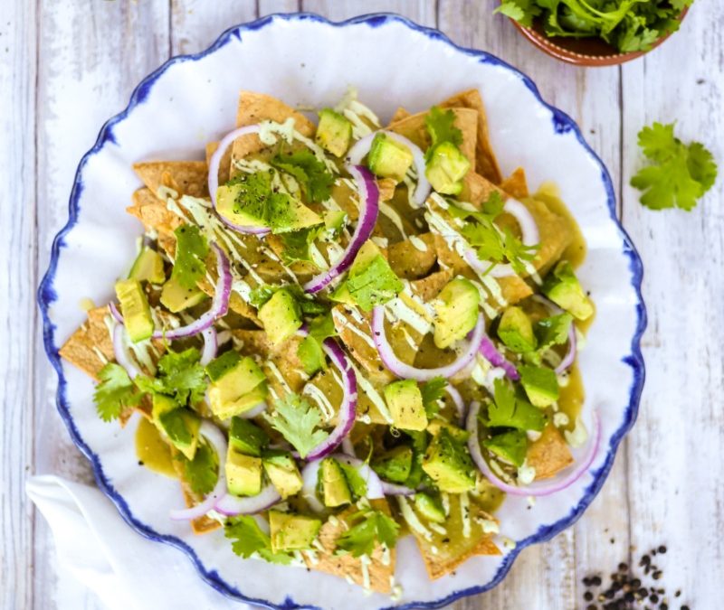 Yummy Vegan Chilaquiles