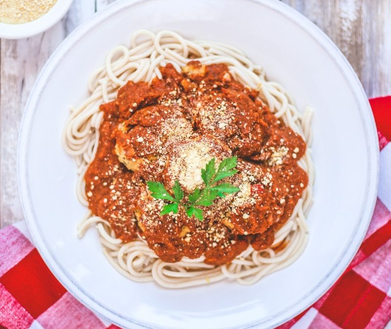 Vegan Spaghetti & Meatballs