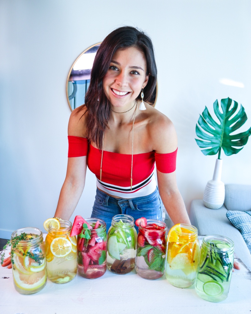 infused water with yovana