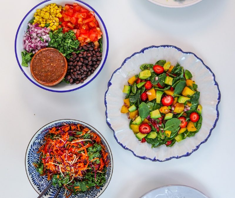 Ensaladas Veganas para Una Semana
