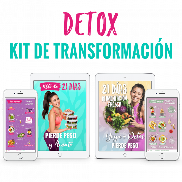 Kit para Perder Peso y Detox de 21 Días (Español)