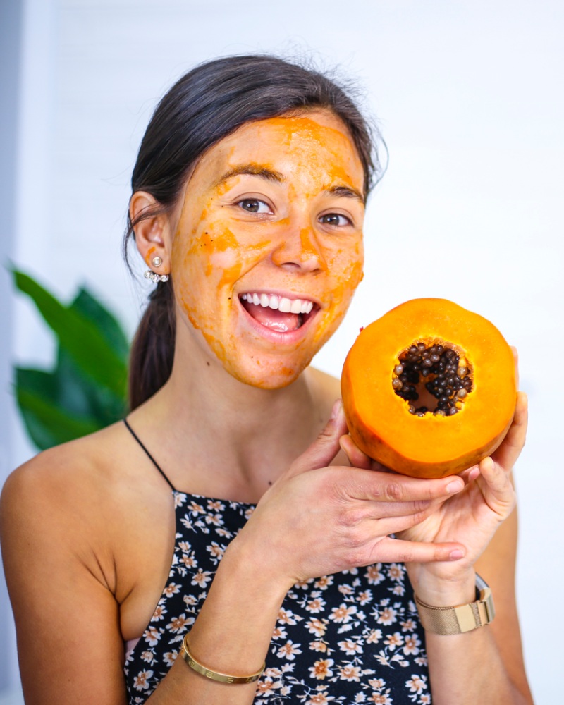 papaya mask