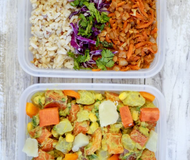 Two Vegan Lunches To Go