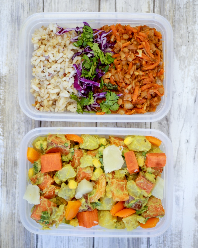 vegan lunches to go