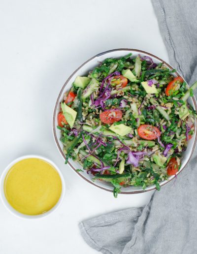 quinoa rice salad yovana