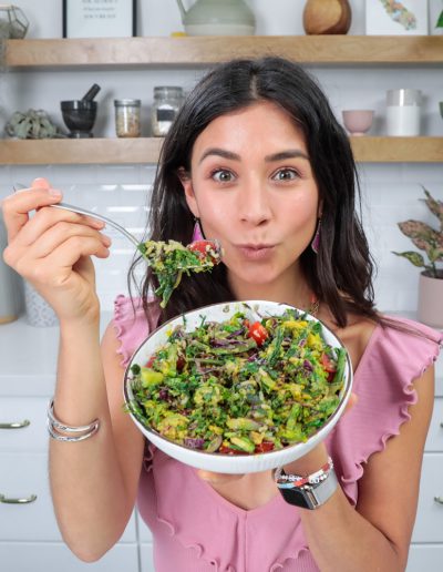 quinoa rice salad yovana