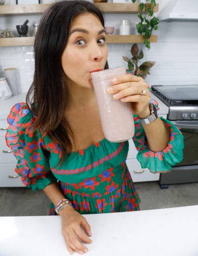 strawberry smoothie