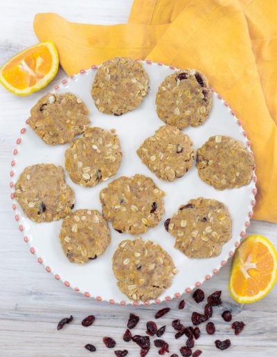 cranberry orange cookies