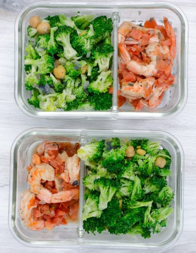 shrimp and brocolli