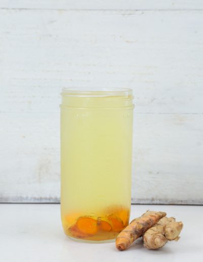 ginger turmeric iced tea
