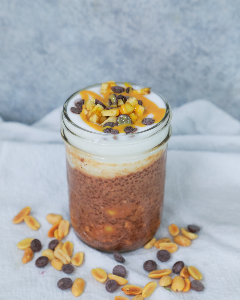 Mason Jars For Overnight Oats Chia Pudding Yogurt Salad - Temu