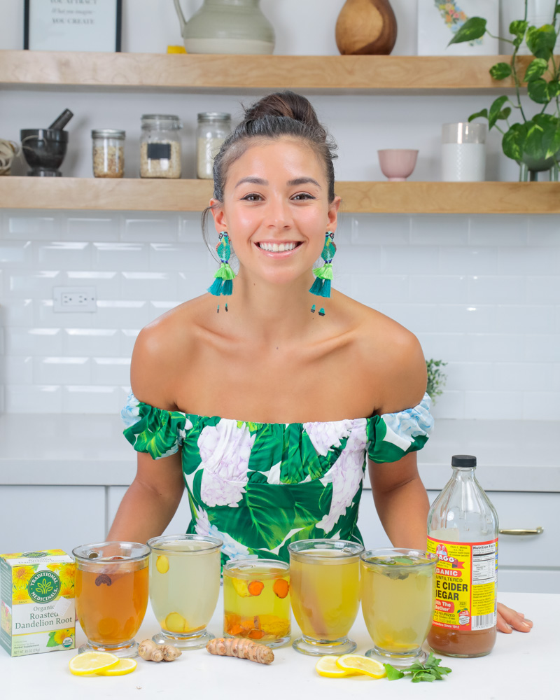 hot detox teas