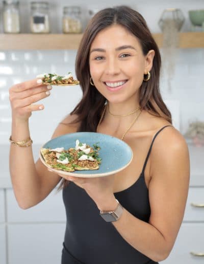 lentil tostadas