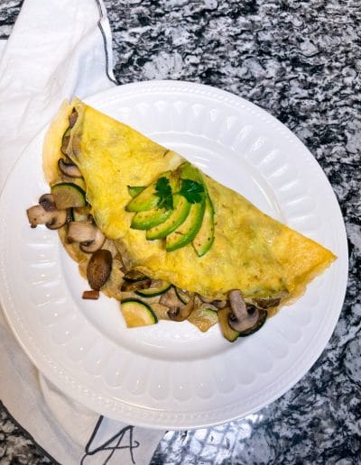 veggie omelette